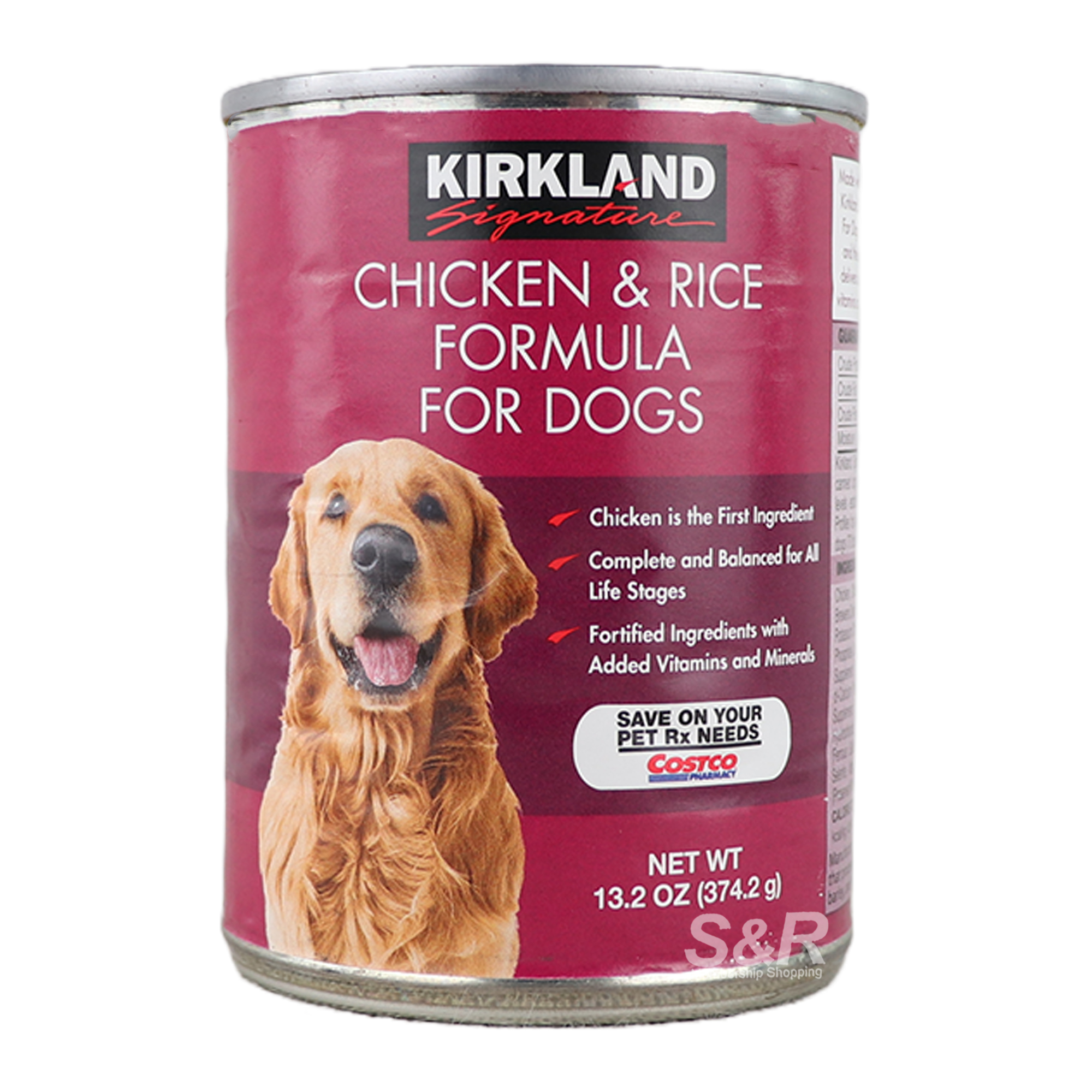 Kirkland Signature Chicken & Rice Wet Dog Food 374g